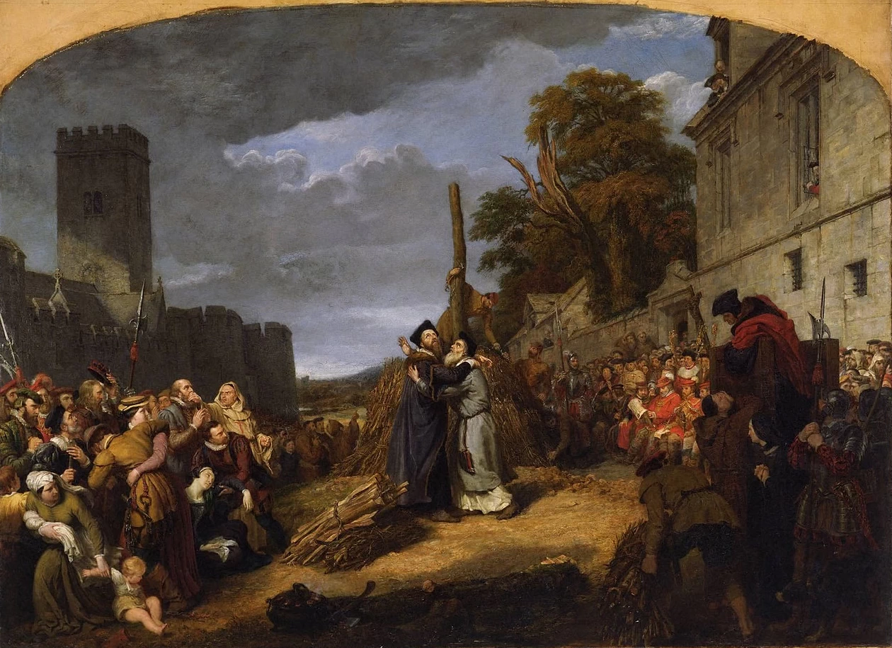 Il martirio di Ridley e Latimer - Princeton University Art Museum